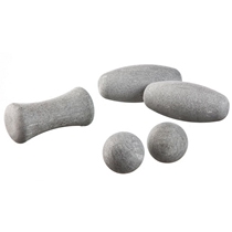 Finnish Hukka Natural Talc Heating Massage Stones Eye Maintenance Hot Compress Waist Dorsal Neck Reflexology