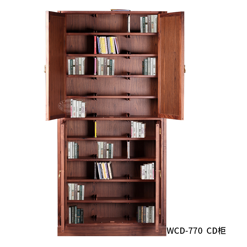 Sound Elements Wcd 770 Solid Wood Cd Cabinet Cd Rack Cd Record