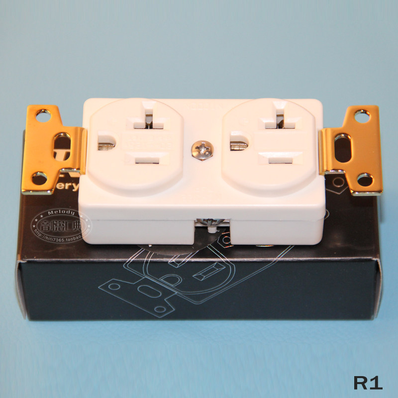 oyaide R1 Beryllium copper alloy socket Flagship power outlet wall plug