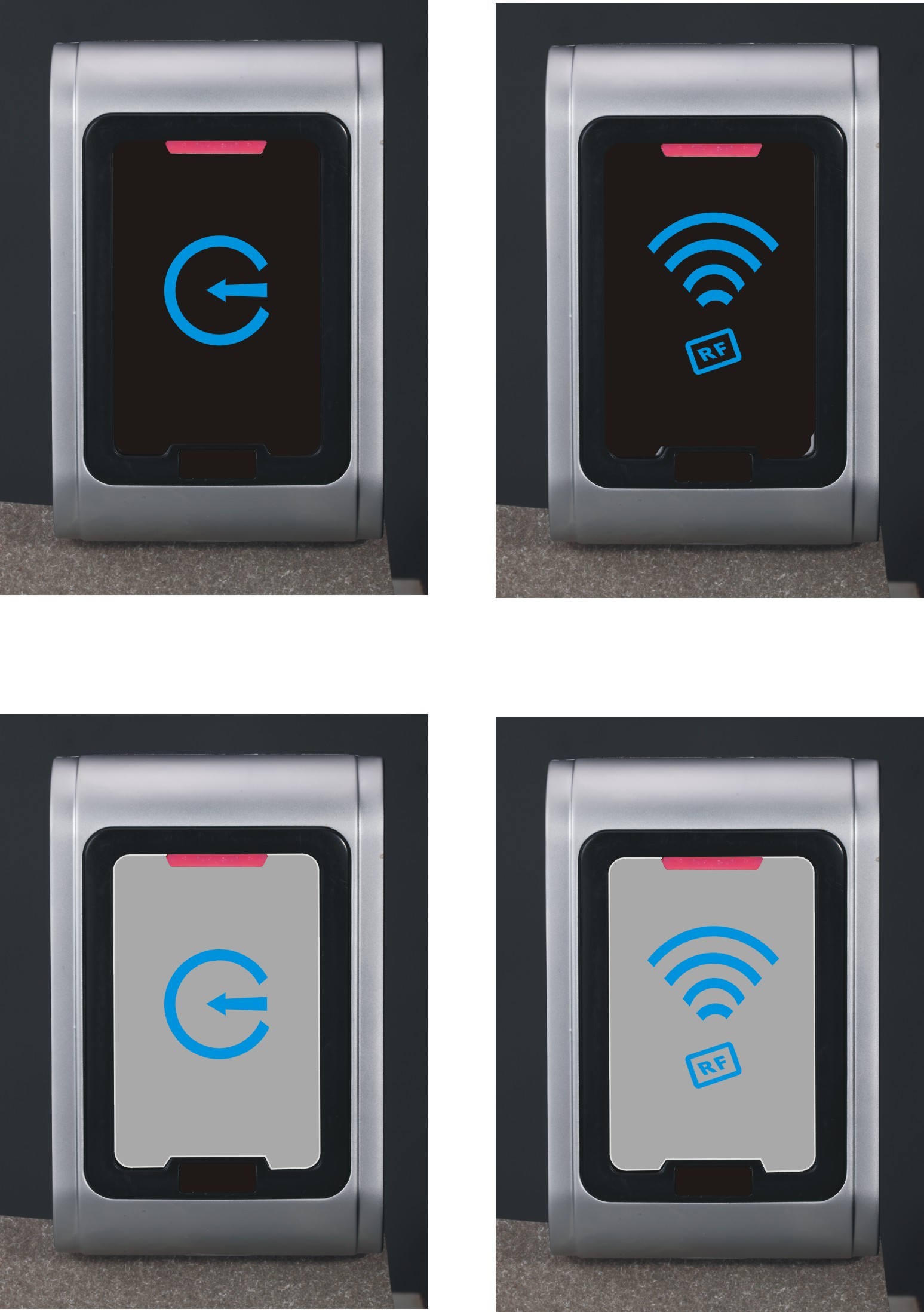 Waterproof metal ID card door control card reader metal IC card reader head W26 metal micro-cultivated access card reader