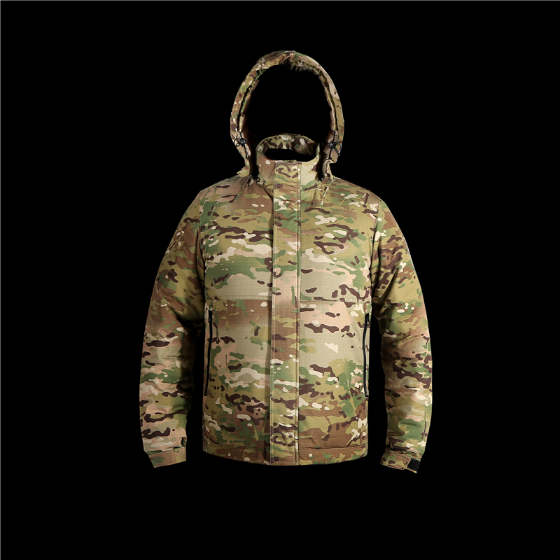 Original Multiam hardcore functional cotton suit MC camouflage tactical hood military fan cotton suit