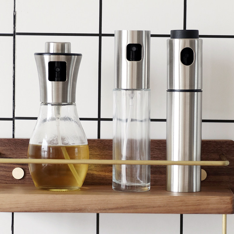 Oil Spray Bottle Spray Air Pressure Barbecue Oil Spray Jug Fitness Kitchen Edible Oil Spray Olive Oil Spray Control Oil Pot