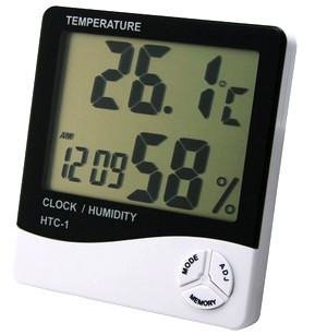 High-precision electronic thermometer, temperature and humidity meter, indoor household hygrometer, thermometer, alarm