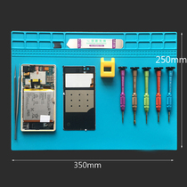 High temperature resistant workbench insulation pad Hot air gun soldering iron anti-scalding pad Mobile phone computer maintenance platform Anti-static pad