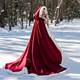 Big skirt with hat fur cloak bride wedding cloak winter thickened windproof warm photo big windbreaker coat