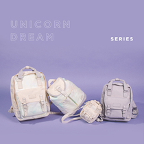 Hong Kong Dule Doughnut Doughnut backpack Unicorn series backpack bag female 2020 WAWOO