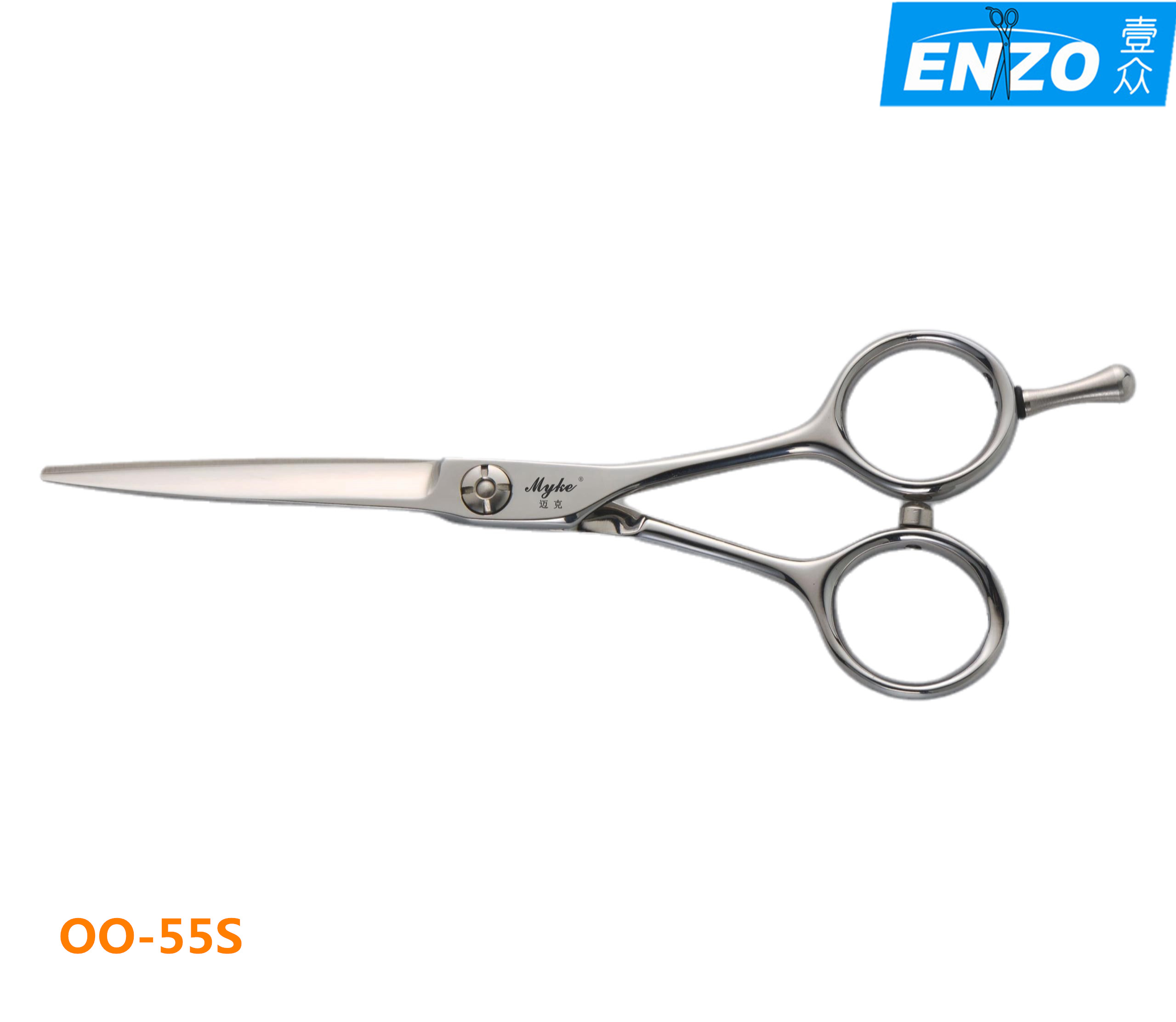 Myke Mike OO - 55S Woman Hair Sand - clad structural shear ZA18 Imported steel professional hair scissors