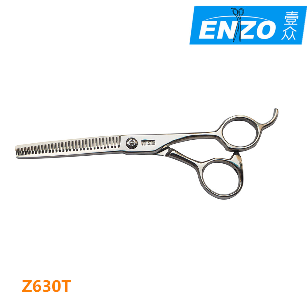 Japan MATSUKA Z-630T imported tooth scissors thinning scissors cutting hair scissors professional hairdressing scissors