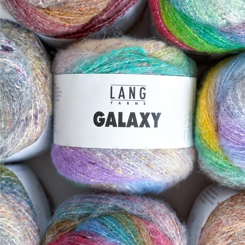 Swiss Lang｜Galaxy Galaxy Gradient Wool Alpaca Yarn Autumn and Winter Hand Knitting Scarf Sweater