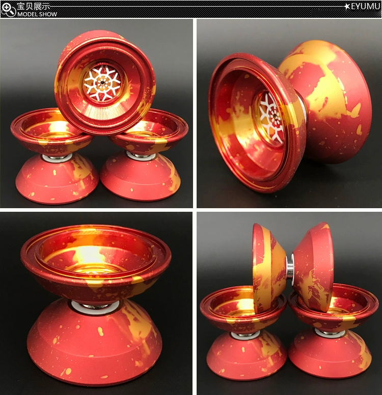 Bóng kim loại thi đấu chuyên nghiệp yoyo Yo-Yo Yo-Yo ngủ lâu KK mang bóng hợp kim đồ chơi trẻ em yoyo
