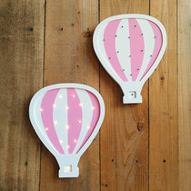 ins hot air balloon LED night light European girl bedroom table lamp creative home decoration decoration lighting Wall wall hanging