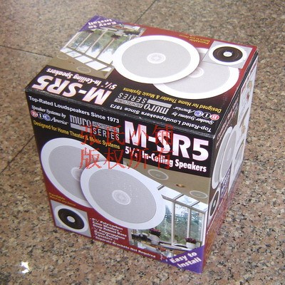 American BIC Advanced Background Music Double Frequency Division 5 Inch Suction Top horn M-SR5 Dingpressure < Zhang's bunk >