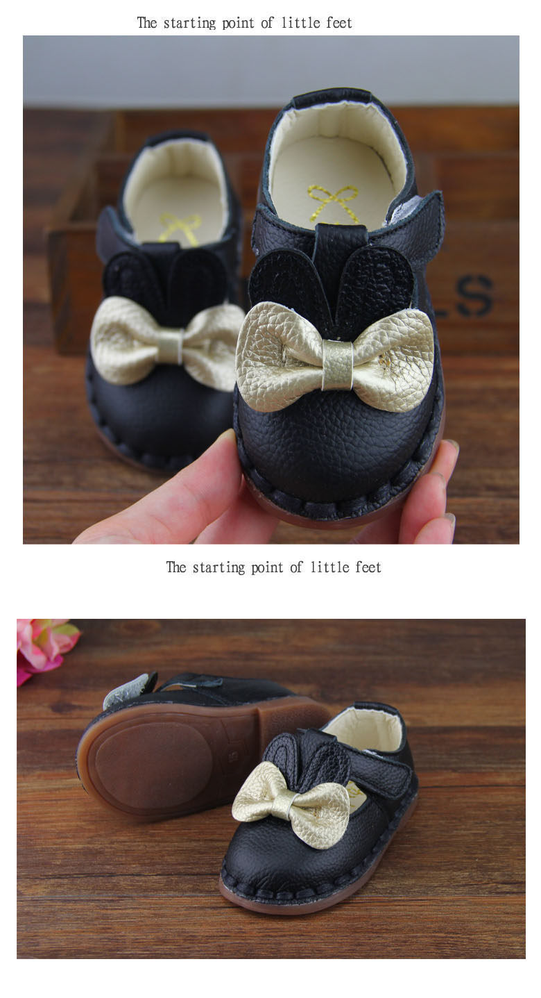 Chaussures enfants en cuir suture de voiture pour printemps - Ref 1040594 Image 11