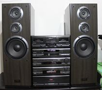 Second-hand combination audio color New Japanese original pioneer J700D horizontal combination audio front and rear power amplifier
