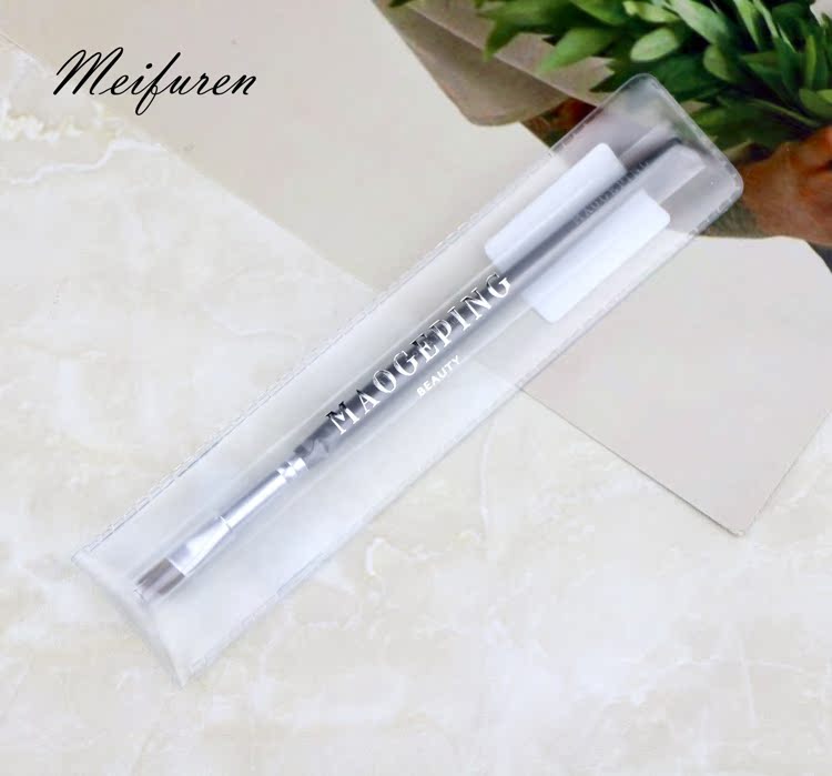 Mao Geping lông mày cọ bột lông mày R1 phù hợp tự nhiên hỗn hợp len xiên miệng R10 cọ trang điểm công cụ cọ - Các công cụ làm đẹp khác chân mày cho mặt tròn