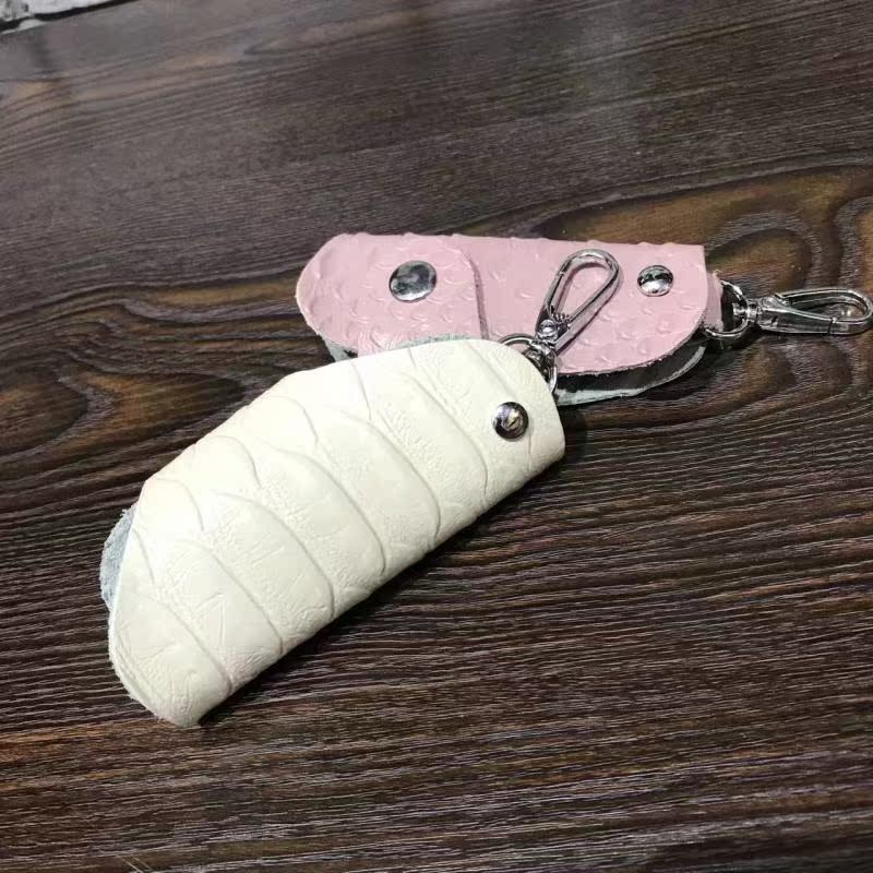 Key bag unisex eo keychain chìa khóa xe vài keychain Hàn Quốc đơn giản phiên bản của keychain ví móc khóa