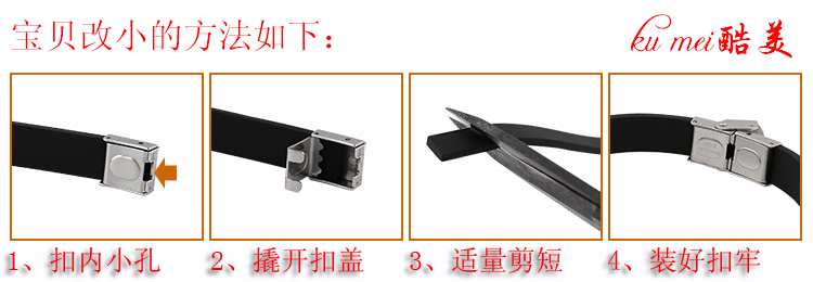 Vòng đeo tay thời trang Hàn Quốc có thể được khắc titan thép silicone nam và nữ vòng đeo tay tùy chỉnh học tập món quà trang sức tay vòng tay đẹp