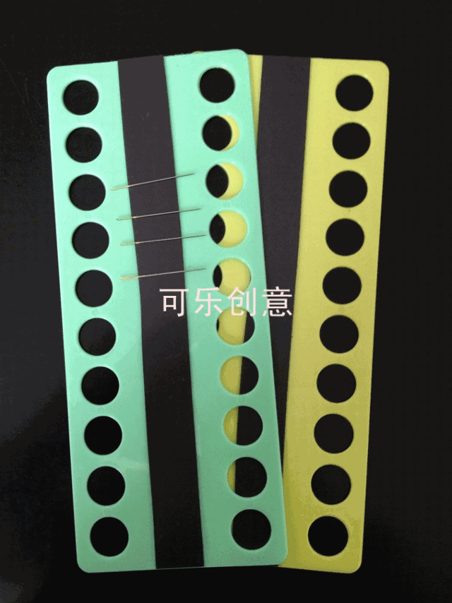 Buy 7 get 1 free color cross stitch plastic wire board 15MM thickened large hole 20 hole magnetic wire board