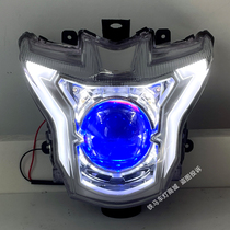 适用本田CB400X CB400F前大灯总成改装LED双光透镜海5天使眼大灯