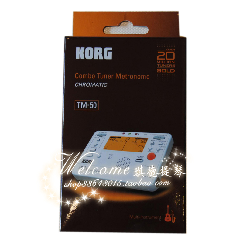 Original korg tm-50 tuner metronome two-in-one tm40 upgrade tm50