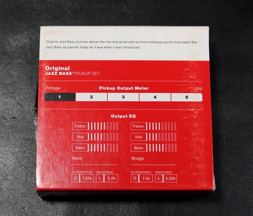 Fender Original 62 Jazz Bass Best Besberg пикап