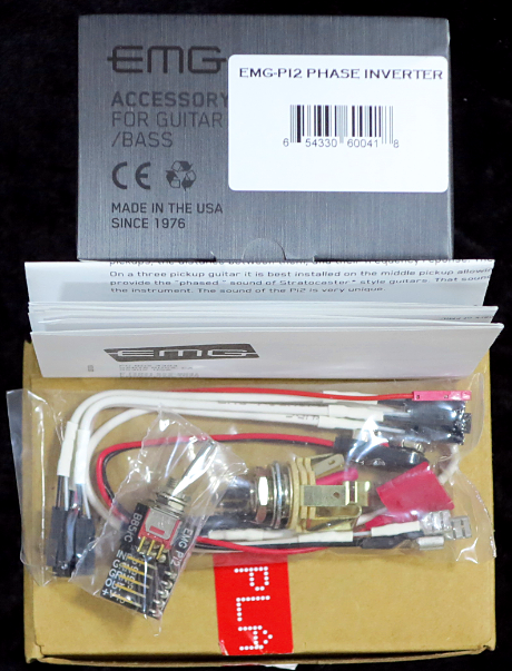 EMG Pi2 PHASE INVERTER PHASE REVERSE ACTIVE GUITAR PICKUP-FREE CIRCUIT SWITCHING SYSTEM