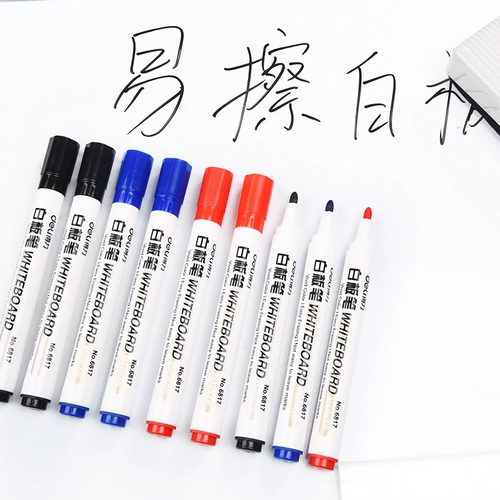 Деликатная ручка с белой доской может стереть детские неоксические цвета.