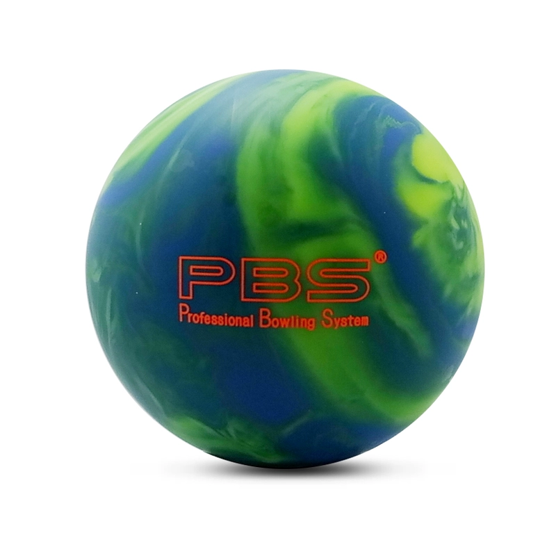 Móng ngựa PBS "Horseshos" đĩa bowling đặc biệt bóng thẳng 11 pounds mờ mờ màu xanh vàng bán bóng bowling