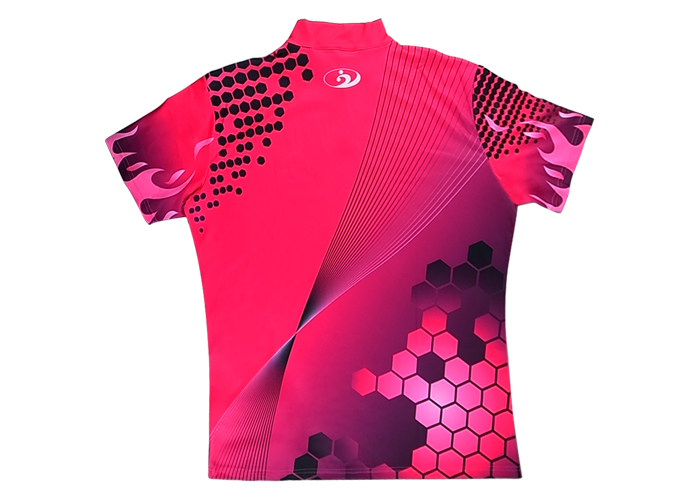 Quần áo thể thao bowling chuyên nghiệp PBS áo sơ mi bowling chơi quần áo màu đỏ bộ adidas hồng