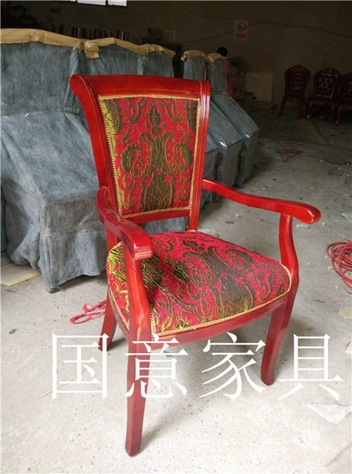 Simple solid wood chairs Euro style dining chair French style field garden Han style modern table chairs Bench Hotel Hotel Chairs