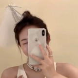 Кружевная детская заколка для волос из жемчуга, аксессуар для волос