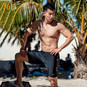 34元包邮 361° SLY194085 男士专业防尴尬泳裤