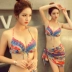 Bộ đồ bơi bikini ngực nhỏ của phụ nữ tập hợp áo ba lỗ 2018 mới quyến rũ của Hàn Quốc Bikinis