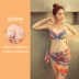 Bộ đồ bơi bikini ngực nhỏ của phụ nữ tập hợp áo ba lỗ 2018 mới quyến rũ của Hàn Quốc Bikinis