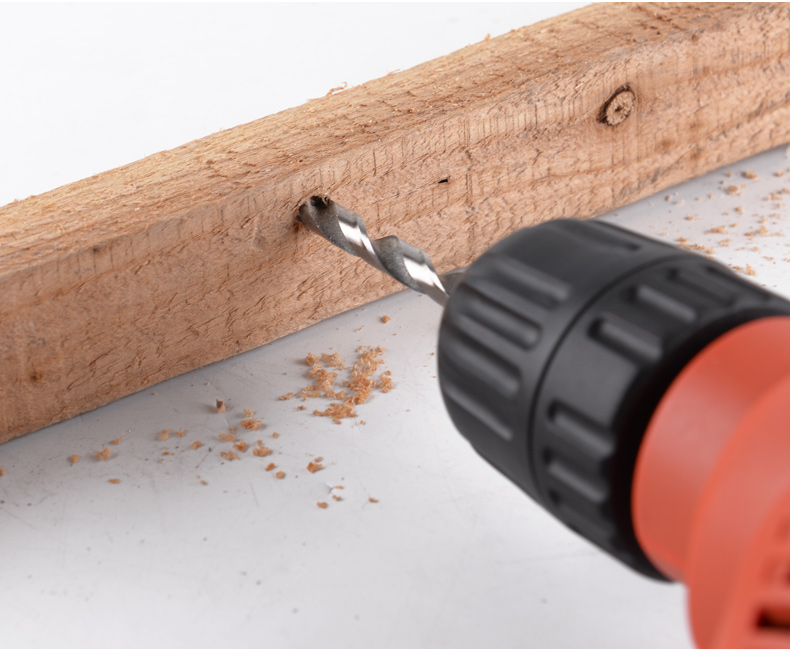 máy cắt cỏ mini Quanfeng công nghiệp cấp súng lục khoan văn phòng nhà chứng từ tay khoan khoan công cụ điện đa chức năng khoan tay máy cắt cỏ cầm tay