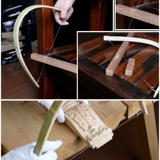 Lahua Saw Wire Saw Steel Wire Waw Wood Carbled Bamboo Bow Bow Saw Woodword Ручная пила U -обработка стальной проволочной кривой распиливание маленькой ручной пилы