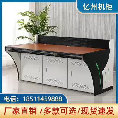 Luxury console 3 union 5 union double union Triple union quadruple monitoring and command center wooden stainless steel two professional