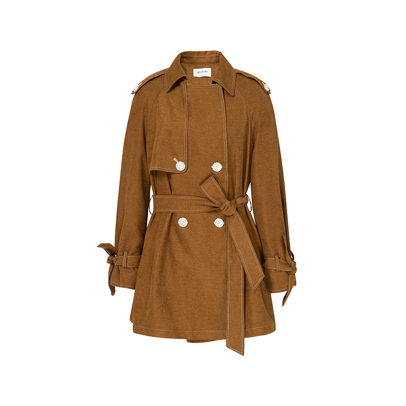 Trench pour femme  SEIFINI    en Polyester - Ref 3226960 Image 5