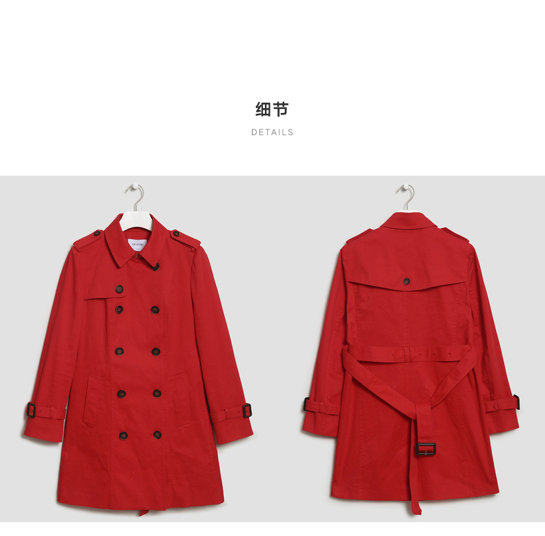 Trench pour femme  SEIFINI    en Coton - Ref 3226152 Image 30