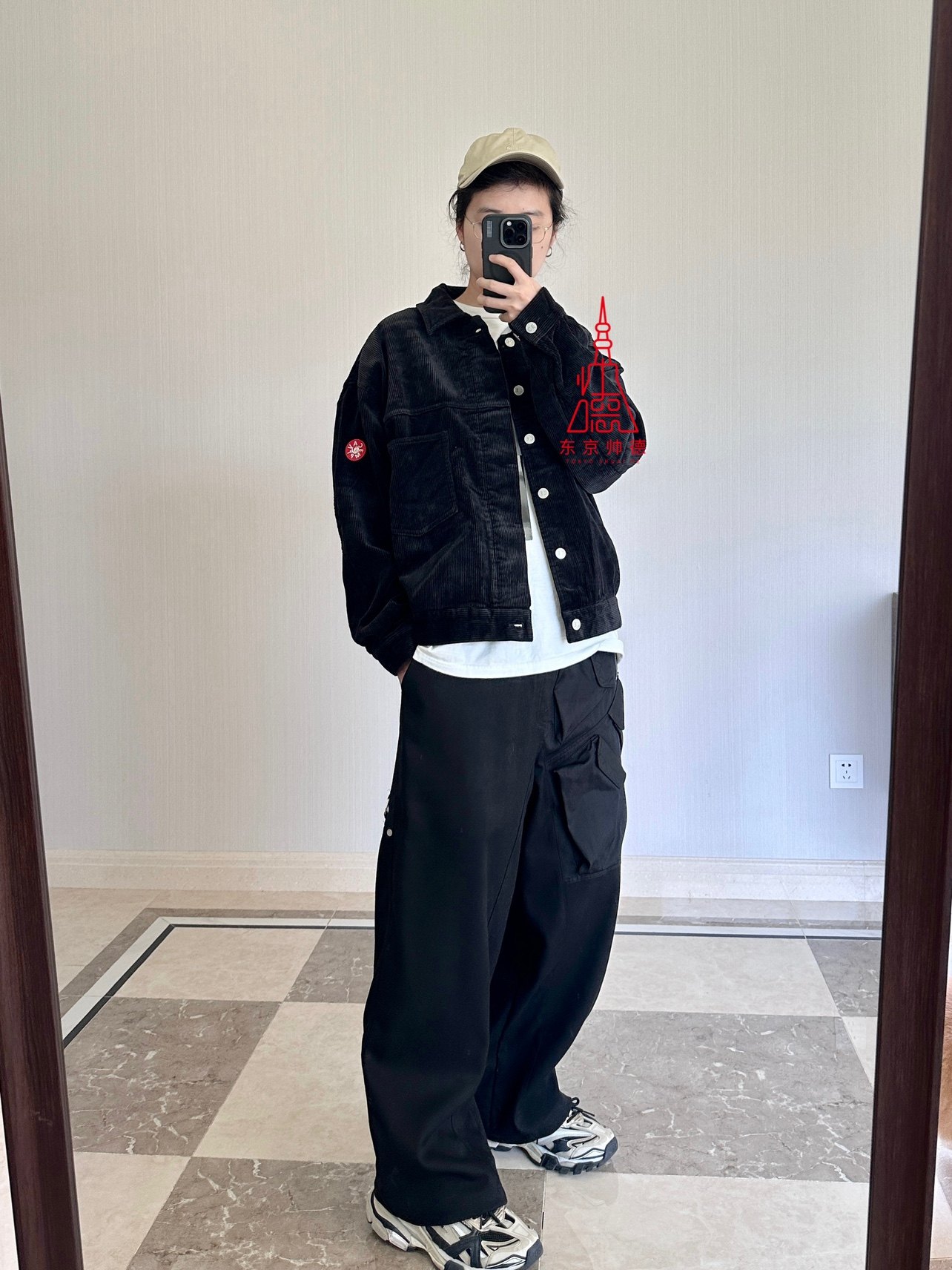 国现】C.E CAVEMPT 23AW CORD TRUCKER JACKET 灯芯绒外套夹克