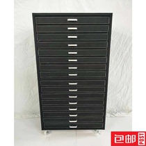 Oxford cloth glasses storage cabinet removable myopia mirror storage cabinet display cabinet boutique glasses box