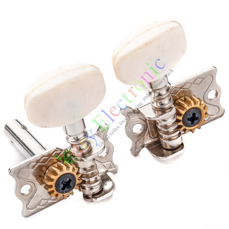 Open folk Guitar Strings buttons Single-hole steel column square head Wood Guitar Strings Buttons Kinder Chorizo