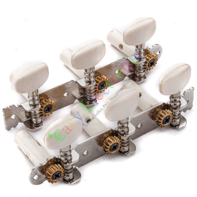 Classical guitar string button square head plastic column triple harmonica string button twisted guitar string quasi-axis knob upper volume stringers