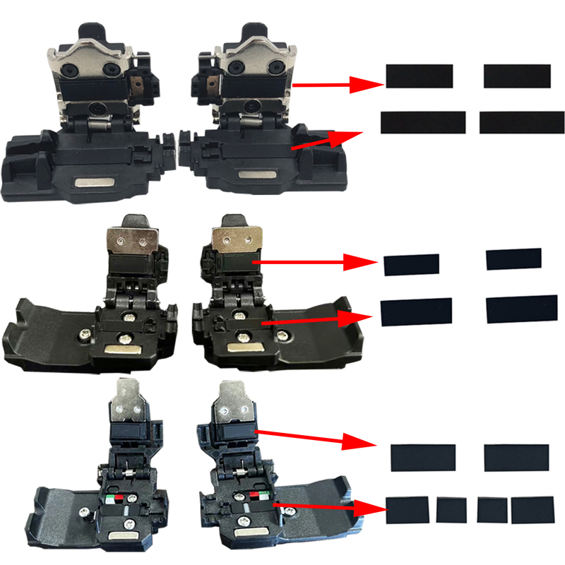 Fujikura Fiber Optic Fusion Splicer Clamp Rubber 60S 62S 80S 22S27S28S87S88S Rubber Pad