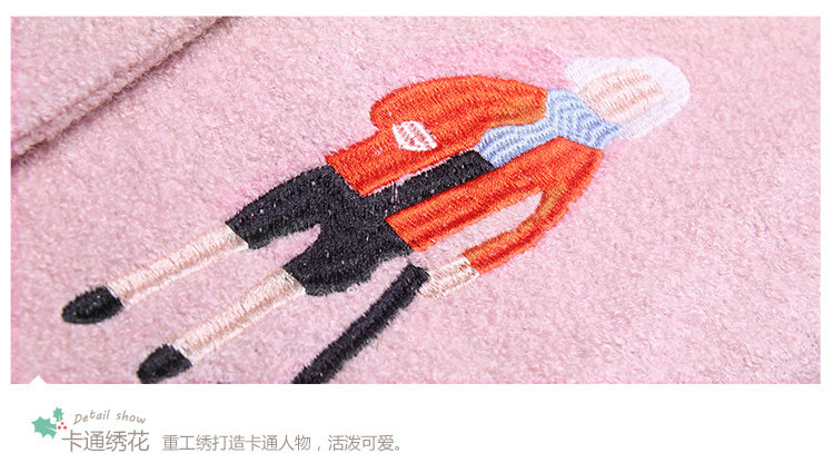 Manteau pour fille en laine - Ref 2162253 Image 32