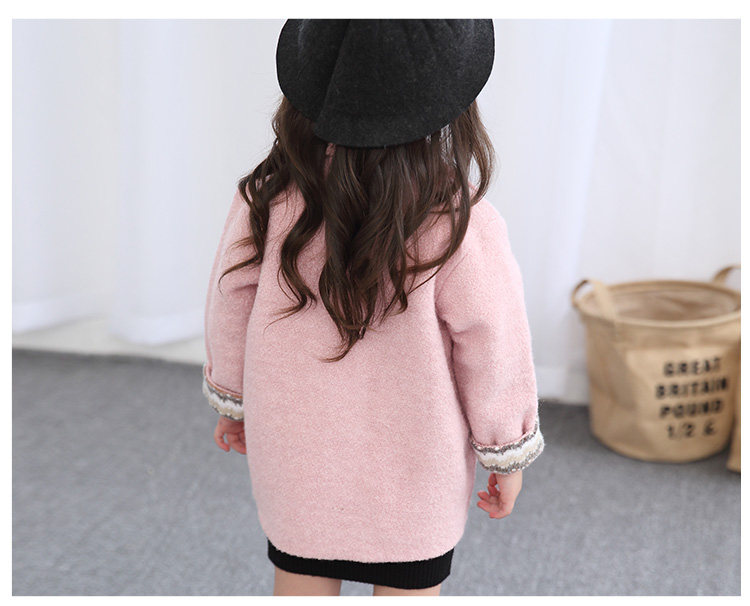 Manteau pour fille en laine - Ref 2162253 Image 24