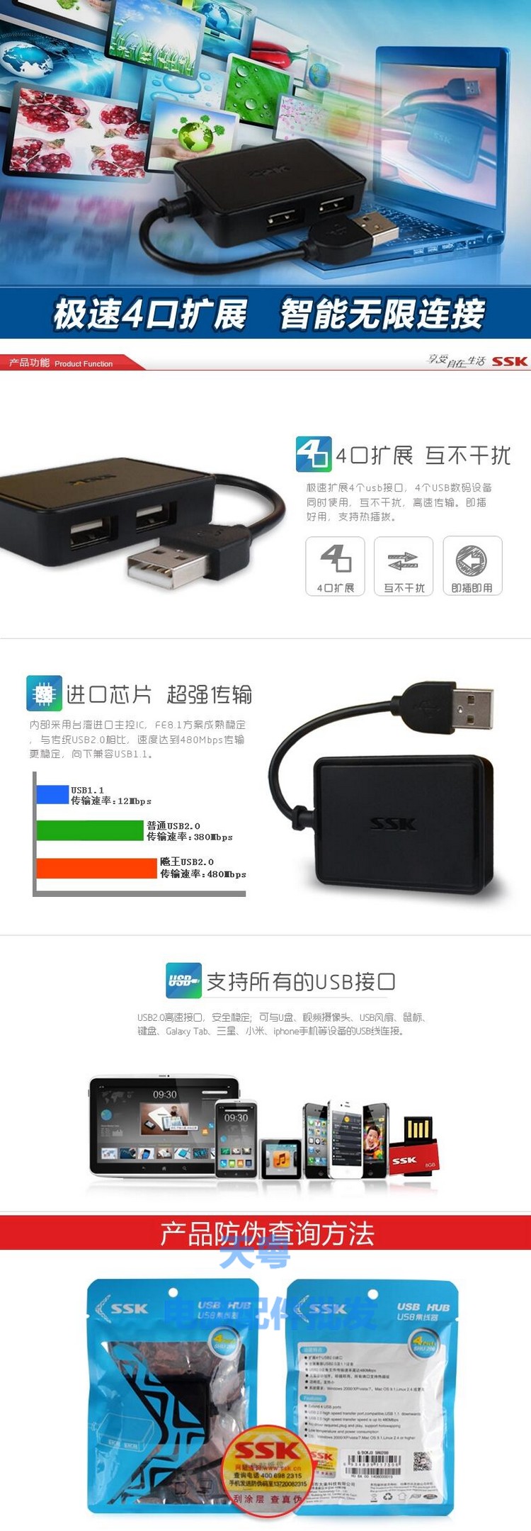 Concentrateur USB - Ref 373296 Image 5