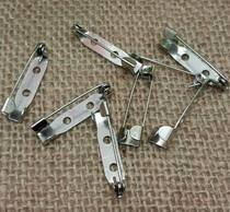DIY handmade jewelry bow pin brooch 20mm sticky bow glass brick decorative piece 1 yuan 4 pieces