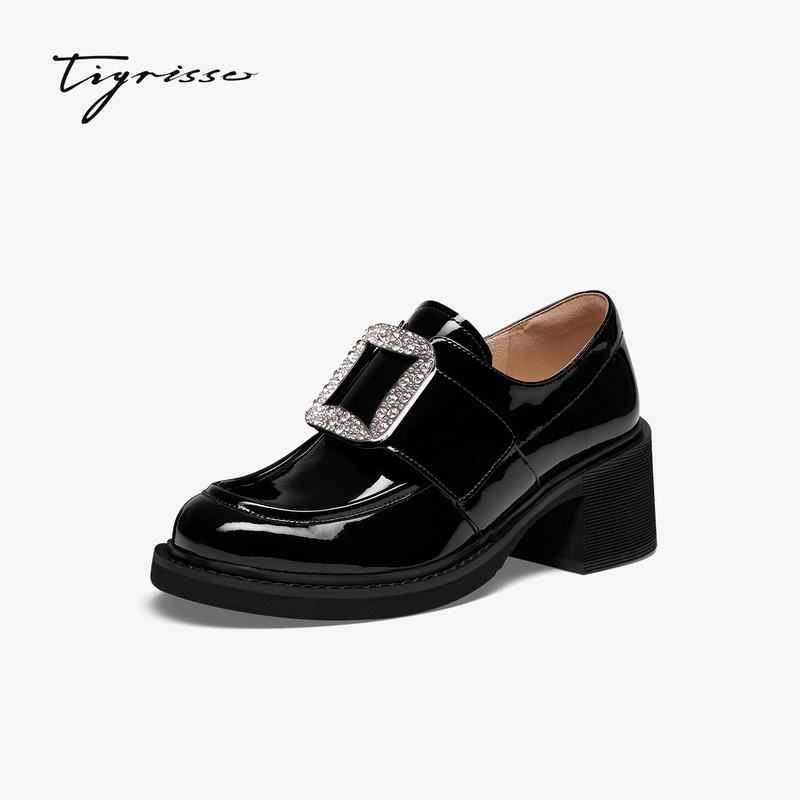 Celebrity Style, Luxurious, Long-Legged, Thick-Soled, Height-Increasing 6cm Loafers That Are Comfortable and Not Tiring for the Feet, Single Shoes, Small Leather Shoes Celebrity Style, Luxurious, Long-Legged, Thick-Soled, Height-Increasing 6cm Loafers That Are Comfortable and Not Tiring for the Feet, Single Shoes, Small Leather Shoes