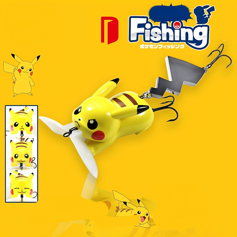 Imaduo Same Style Pikachu/Duckling/Gyokouka Sea King Tooth Collectible Limited Edition Lure Bait Artificial Fishing Bait